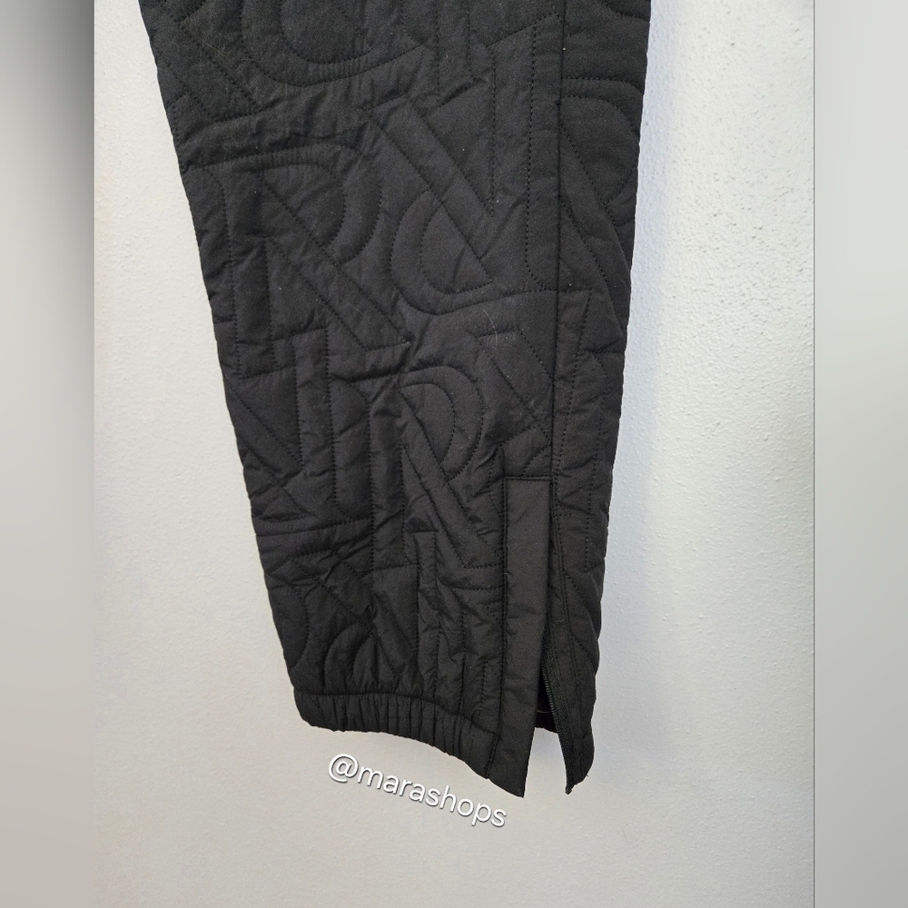 Represent Clo Black Initial Down Trackpants - image 5